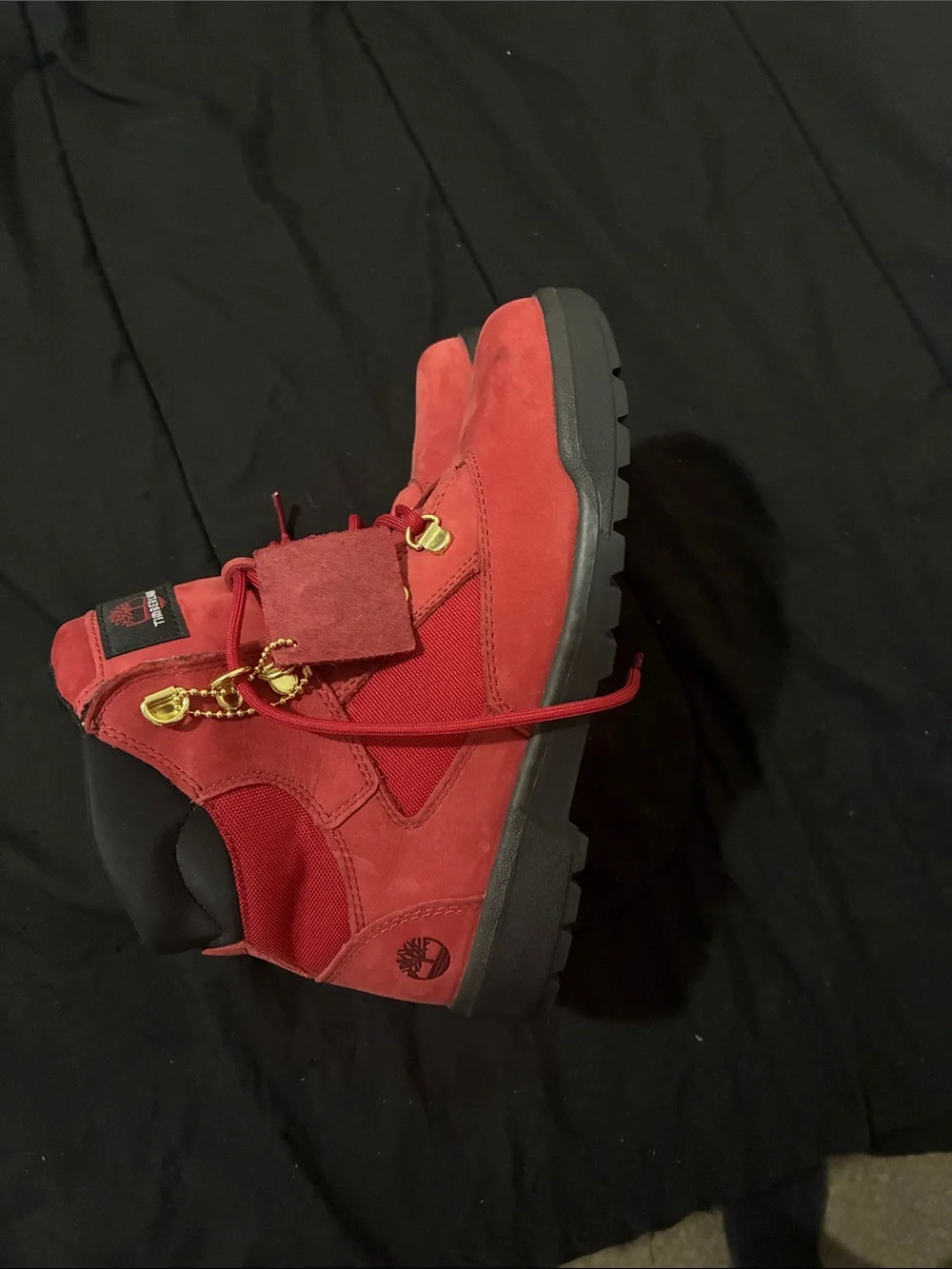 Timberland Kids Red Outdoor Boots